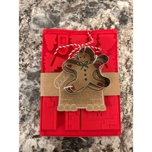 Mud pie gingerbread cookie mold